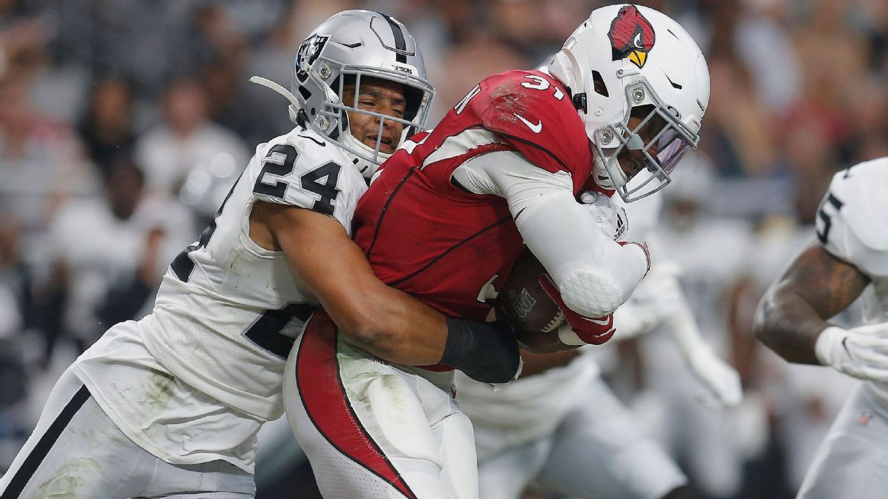 Raiders' Johnathan Abram (shoulder) to be placed on IR