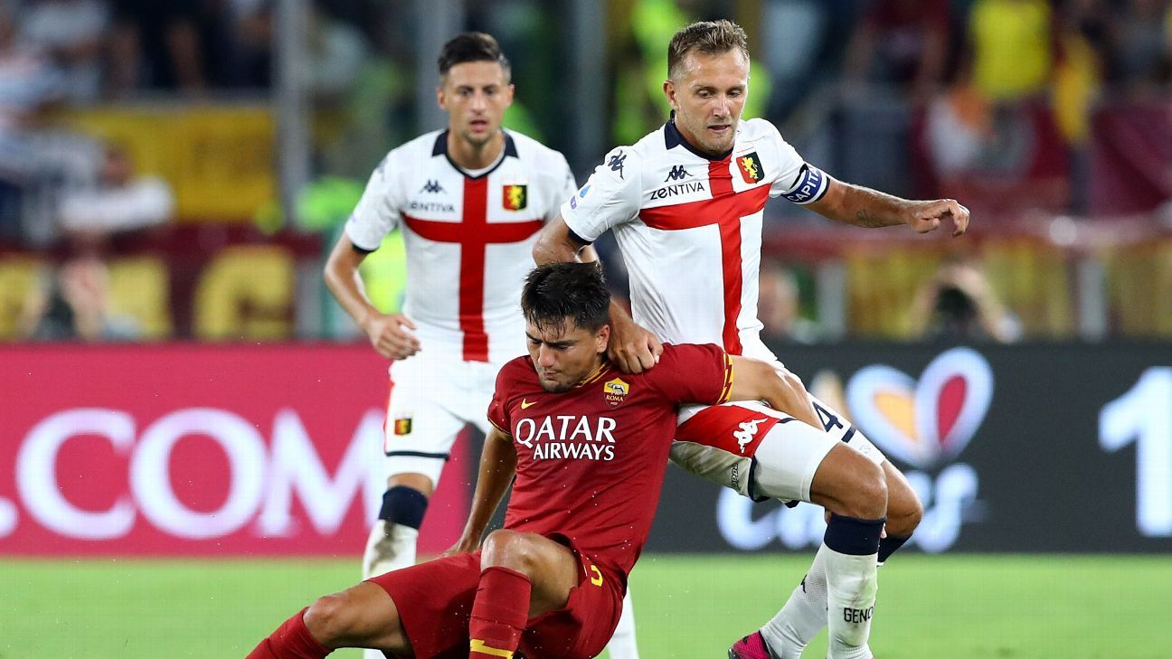AS Roma vs. Genoa - Football Match Report - August 25, 2019 - ESPN