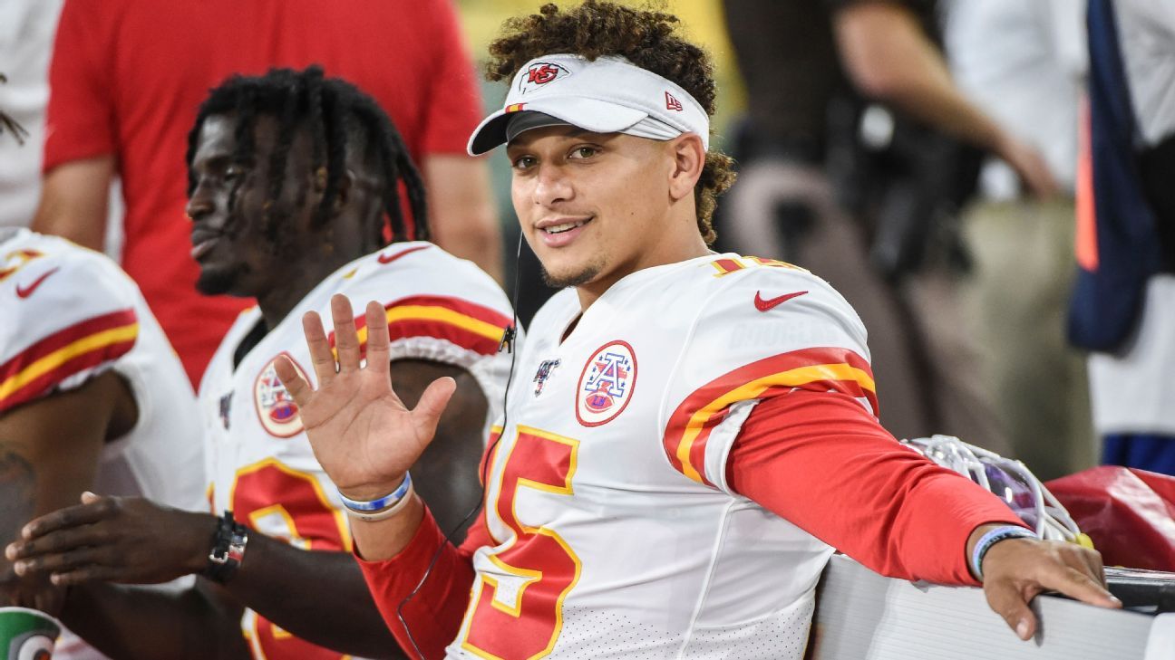 NFL DFS picks for Week 2: Pay up for Patrick Mahomes? - ESPN