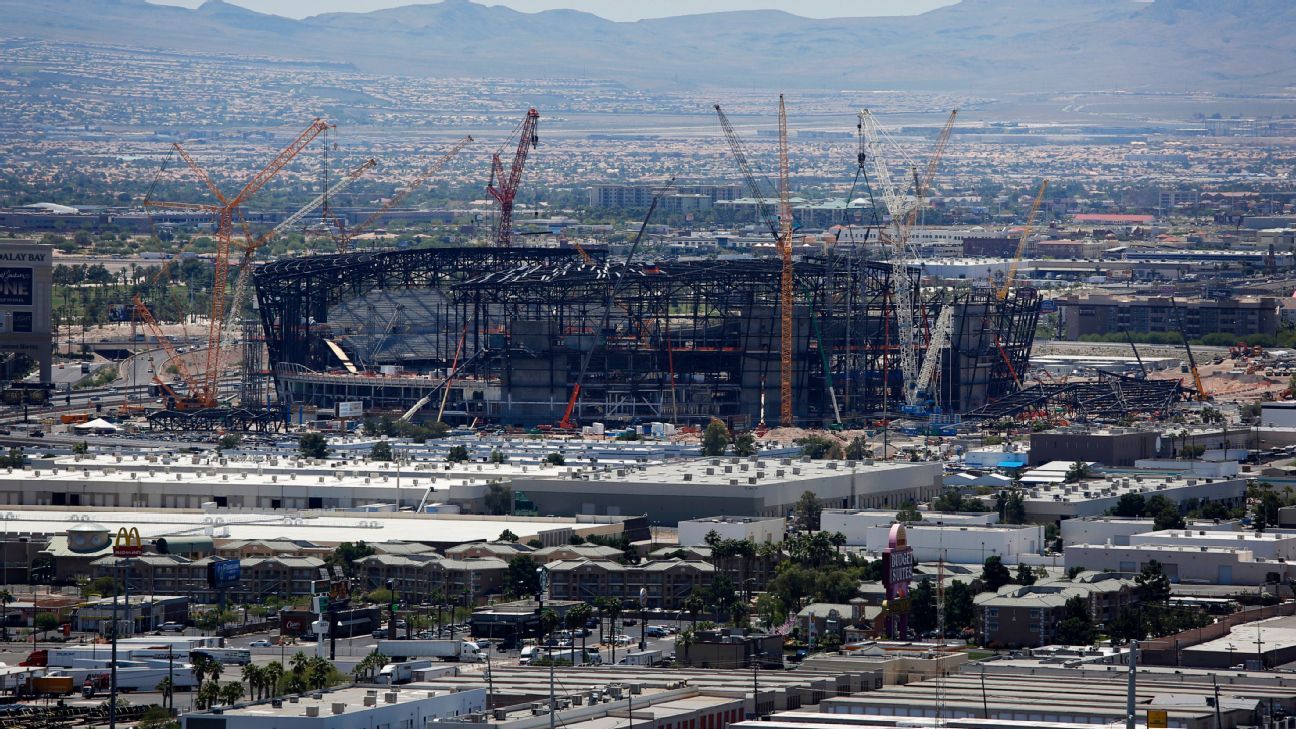 Las Vegas stadium backers down to 2 top sites for Oakland Raiders - ESPN