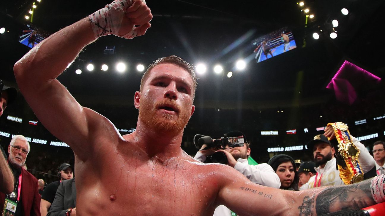 Canelo Alvarez files suit vs. Golden Boy, Oscar De La Hoya, DAZN over ...