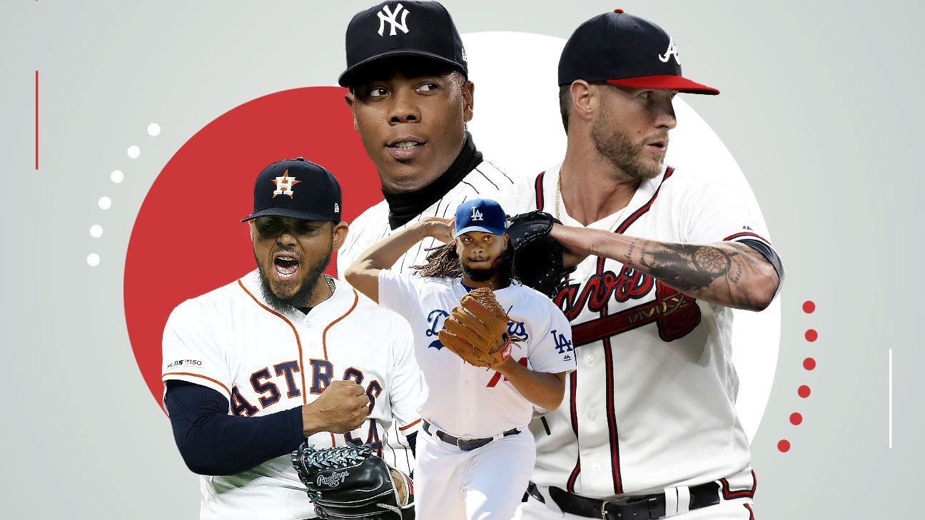Your ultimate guide to MLB's October bullpens Stars, surprises