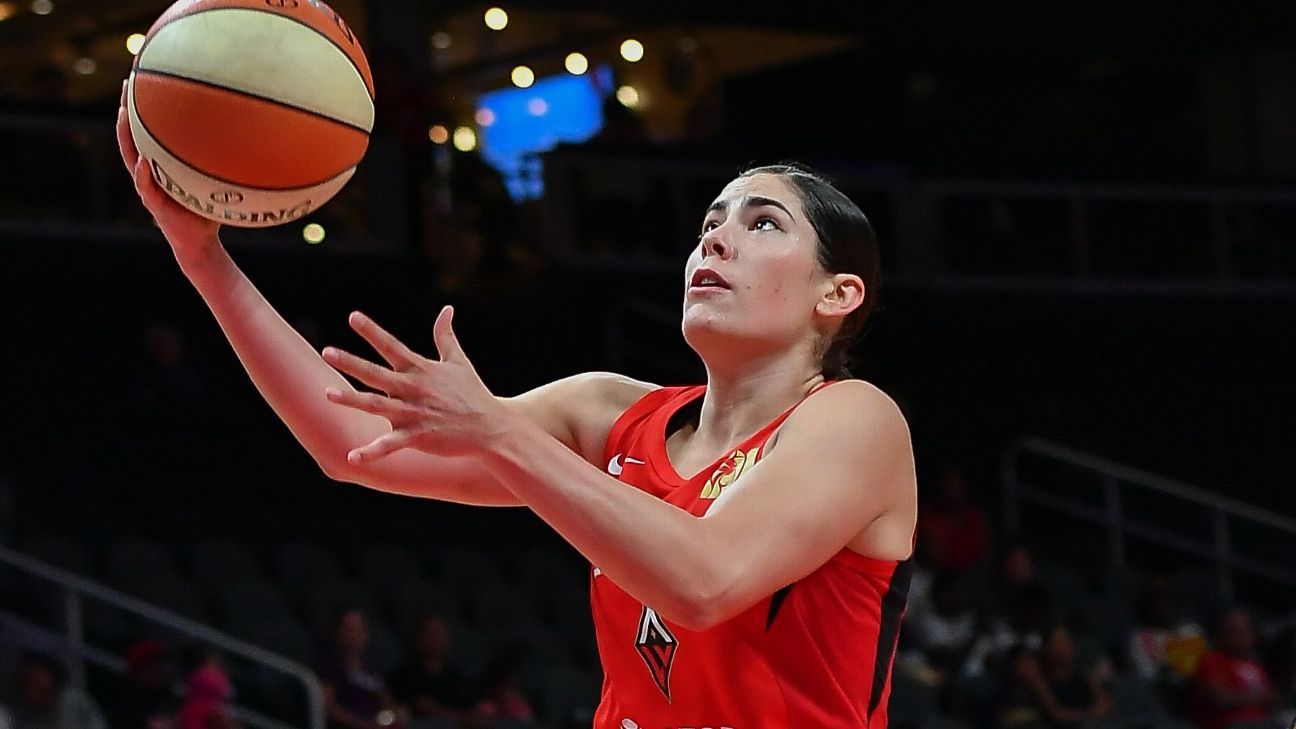 Aces' Kelsey Plum out for season with Achilles injury - ESPN