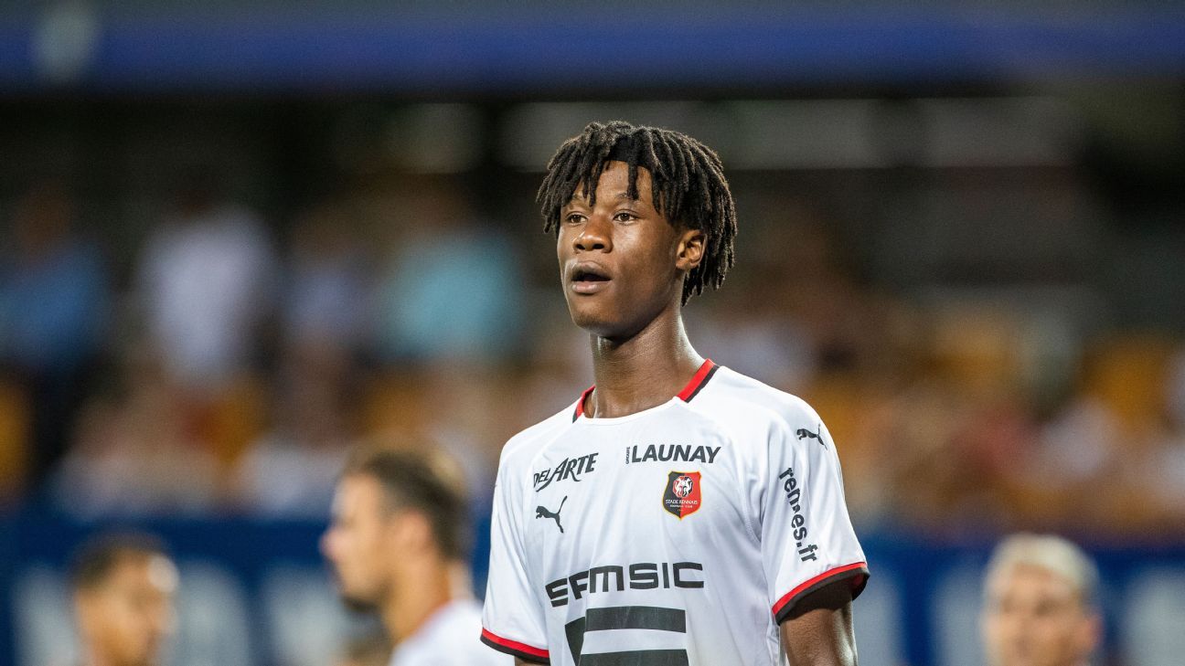 Eduardo Camavinga is only 16 but his form for Rennes has top European ...