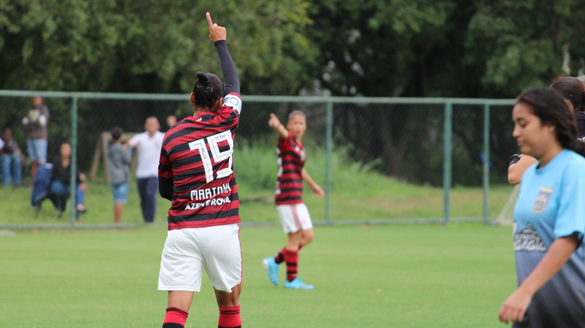 En Brasil Flamengo Femenil Anota 56 Goles Al Greminho Espn 0016