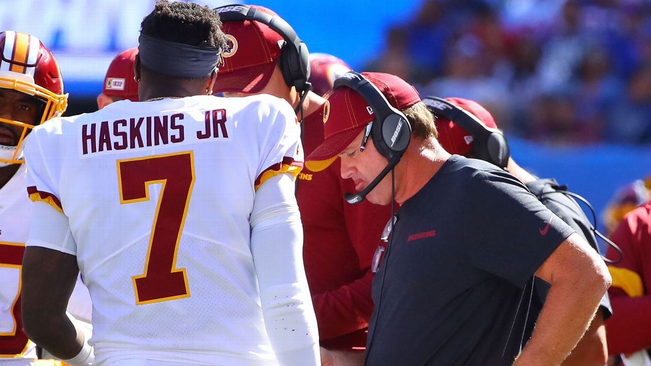 Analyst: Redskins coach Jay Gruden didn't want Dwayne Haskins