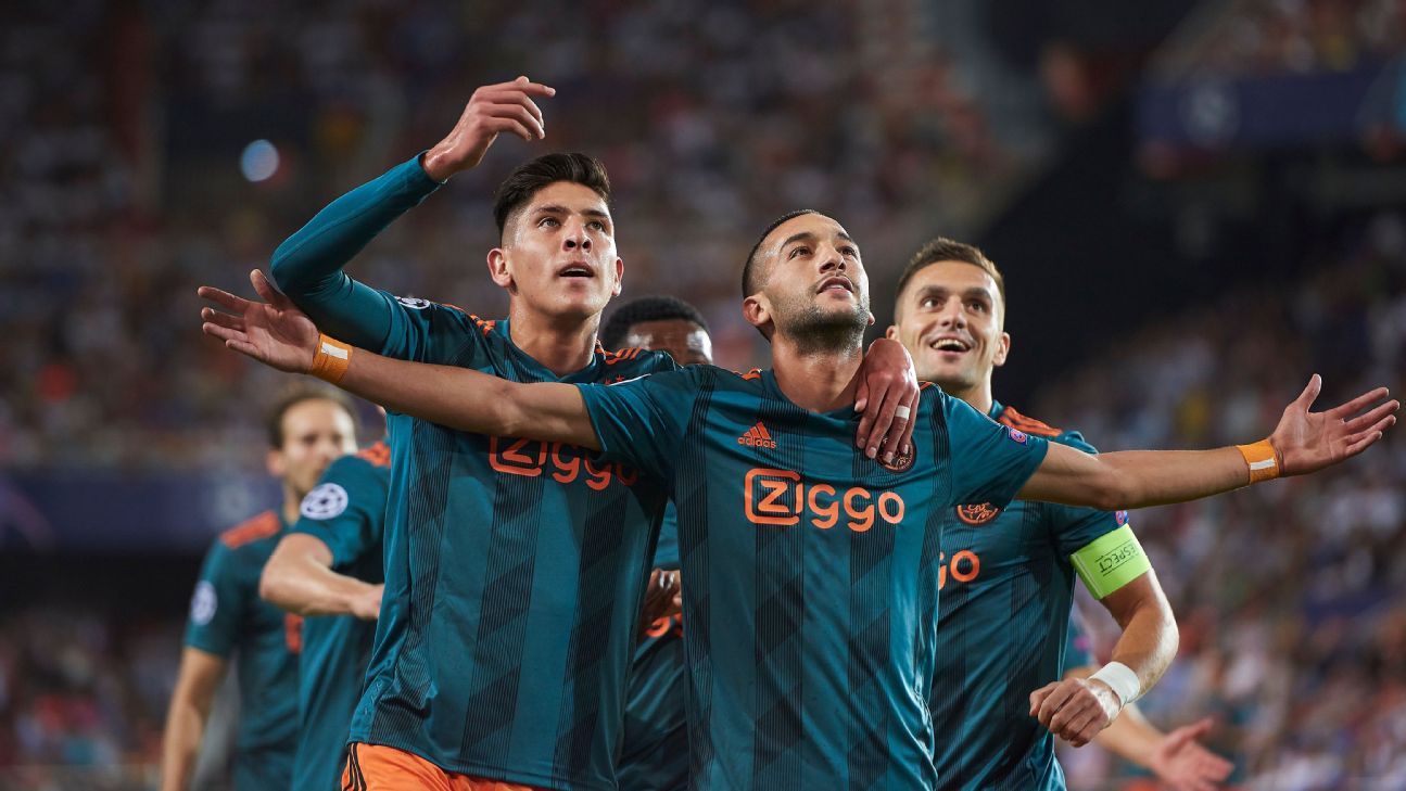 Valencia vs. Ajax Amsterdam - Football Match Report ...