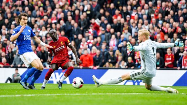 liverpool vs leicester city football match summary october 5 2019 espn liverpool vs leicester city football