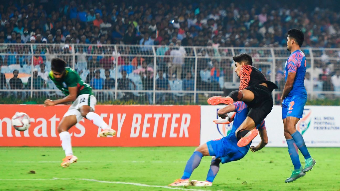 India vs. Bangladesh - Football Match Summary - October 15, 2019 - ESPN