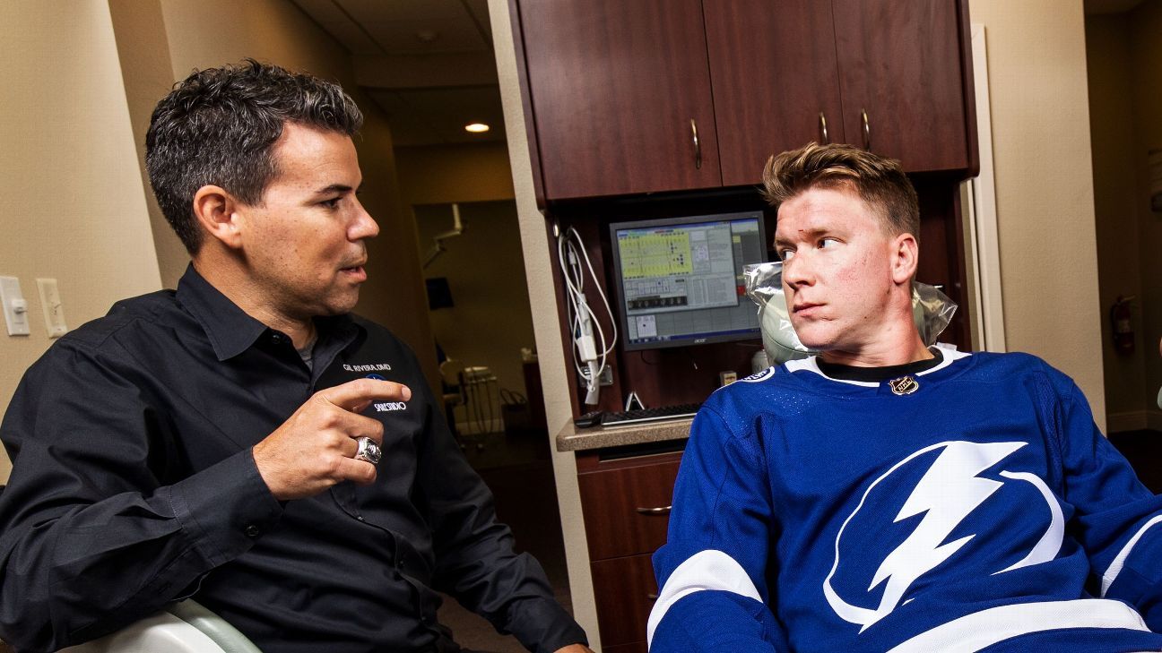 These NHL players are all smiles even after losing teeth