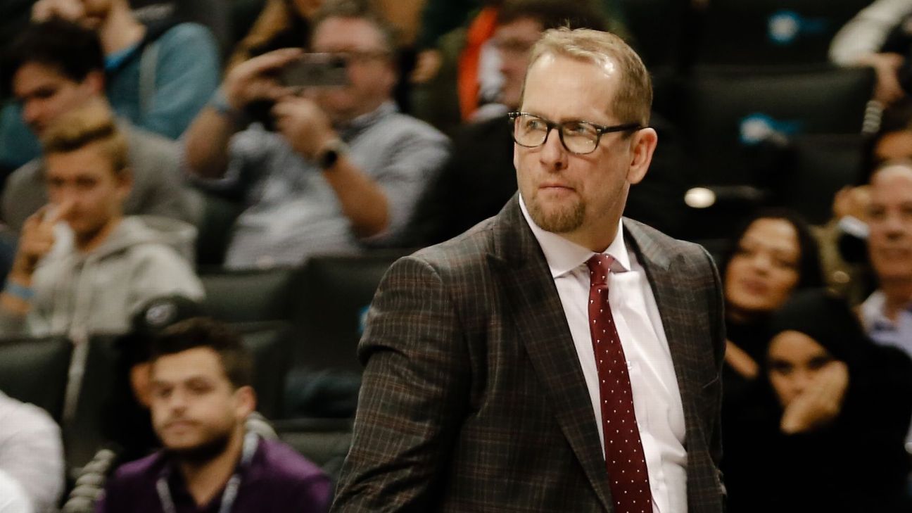 Nick Nurse appointed head coach of the Philadelphia 76ers, per