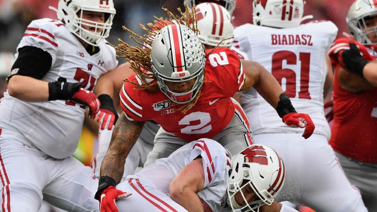 McShay s Updated 2020 NFL Draft Rankings New Top Prospect In Chase Young
