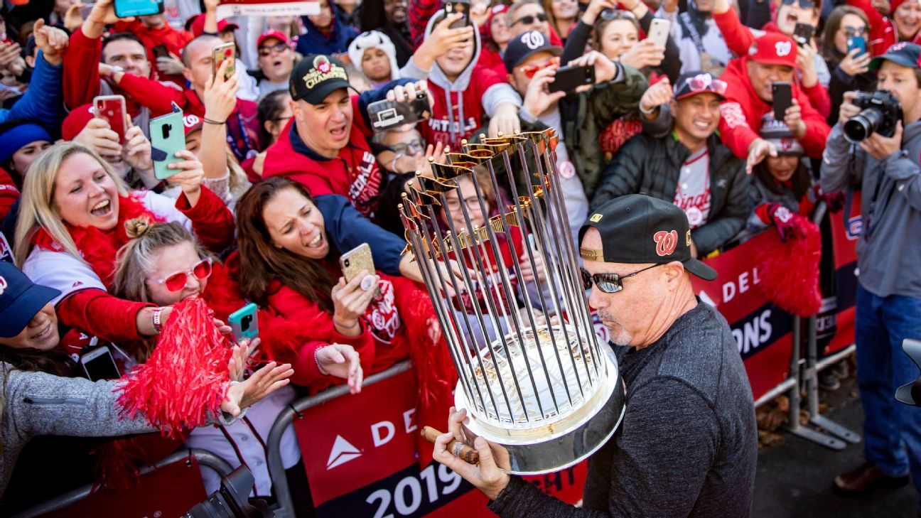 When is Nationals World Series parade