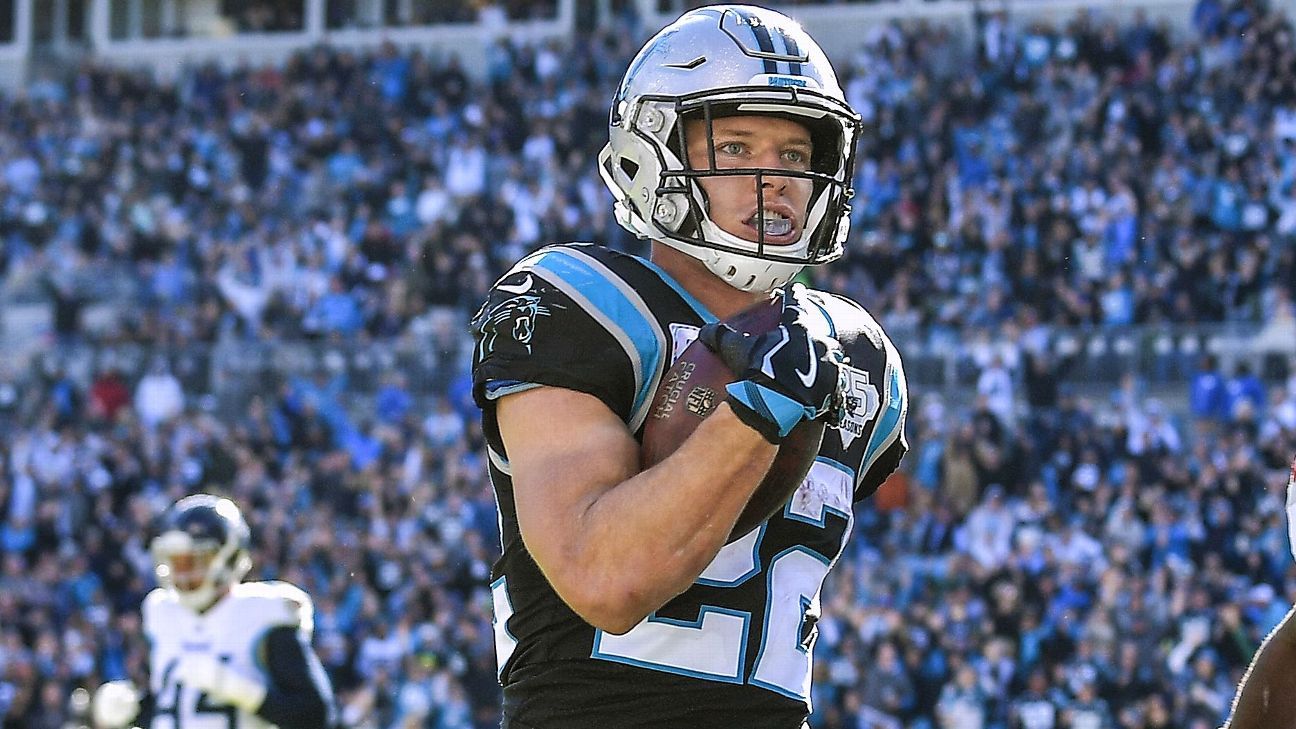 Panthers' Christian McCaffrey becomes NFL's highest-paid running back