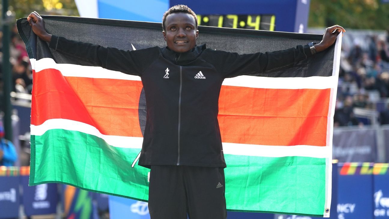 Joyciline Jepkosgei and a perfect debut at the New York City Marathon