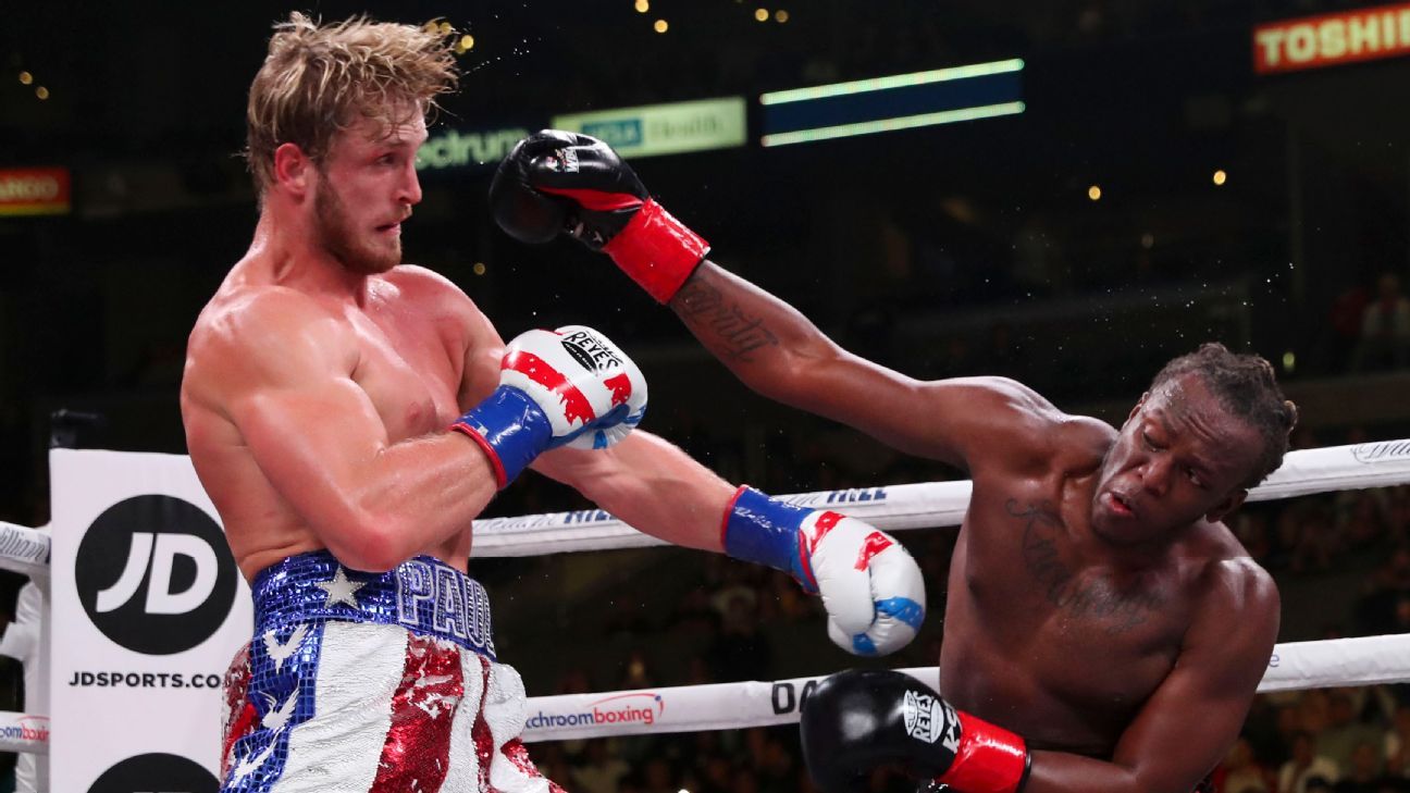 Logan Paul and KSI Booed By Dodgers Fans While Throwing Out First Pitch in  LA