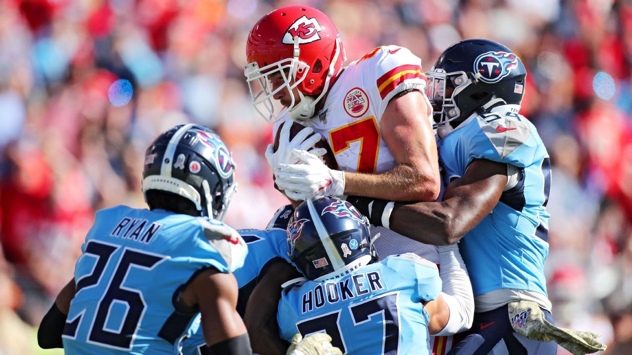 NFL Week 9 Odds & Lines: Tennessee Titans Vs. Kansas City Chiefs