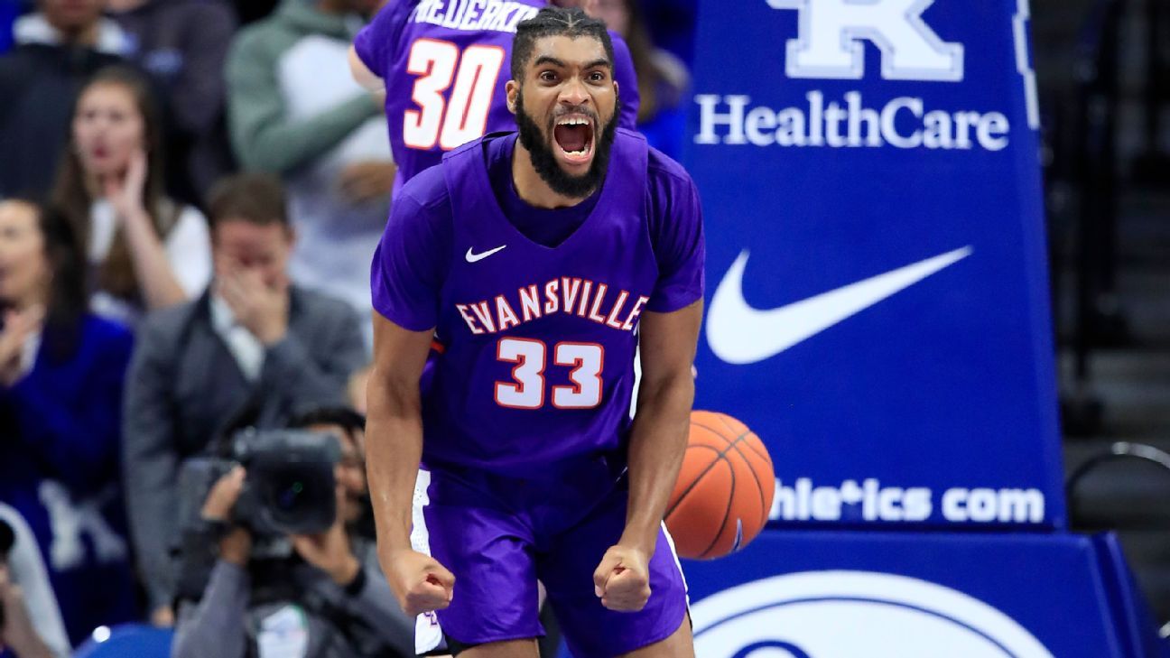 A week into the college basketball season, Evansville pulls off upset