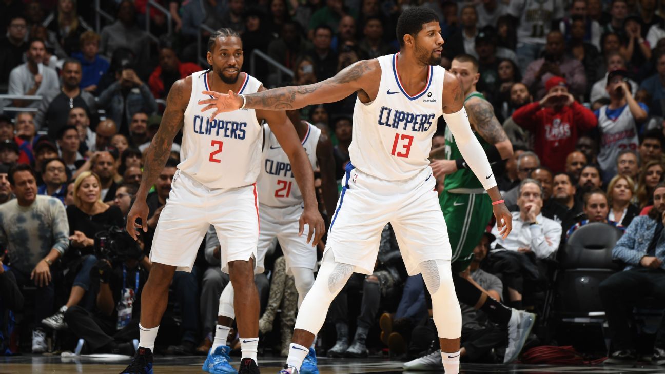 Clippers reportedly considering breaking up Kawhi-PG duo -- is a rebuild  next?