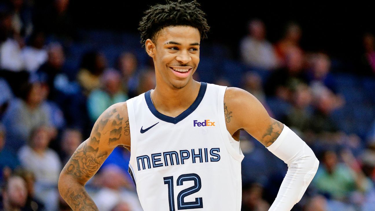 Ja Morant's Blue Hair: A Symbol of Confidence and Individuality - wide 7