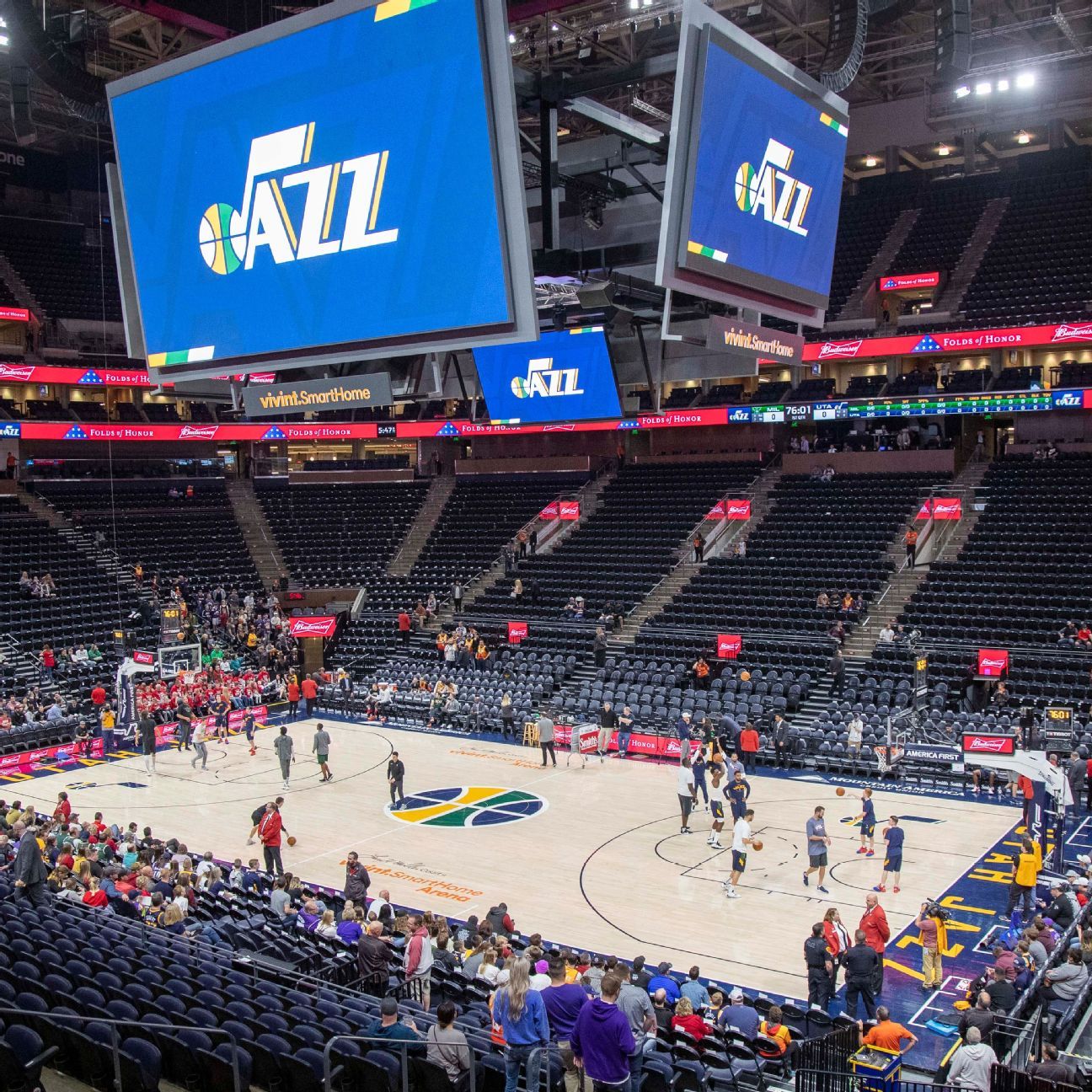 Grizzlies, Jazz players react to unruly fans at Utah stadium