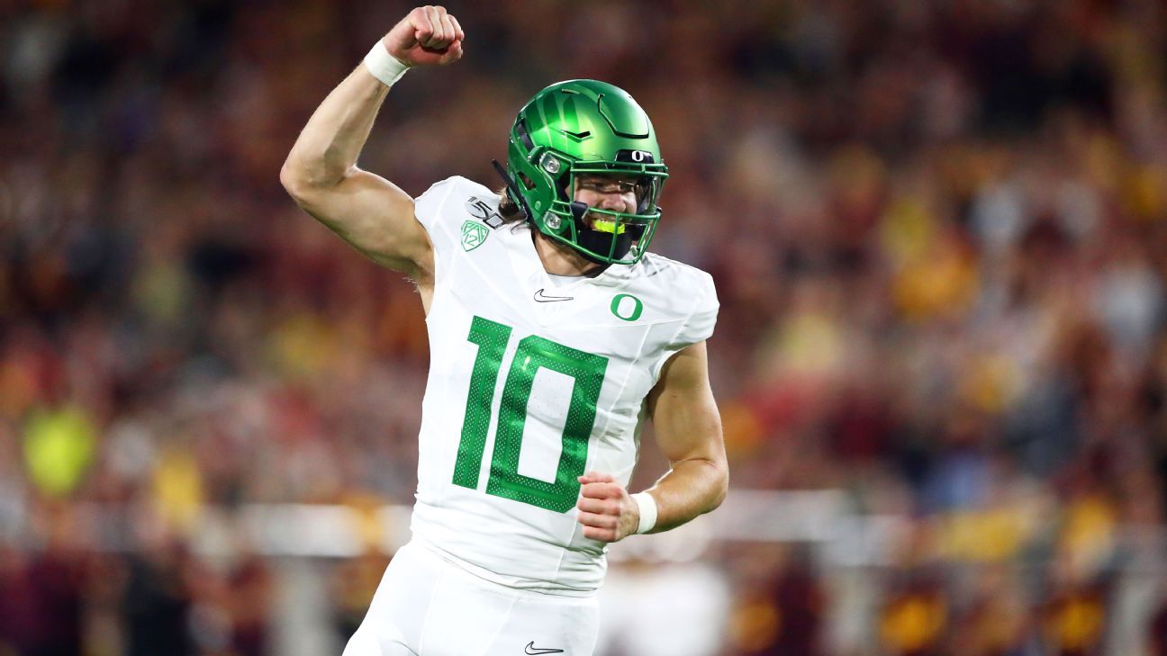 Chargers select Justin Herbert with No. 6 pick of 2020 NFL Draft