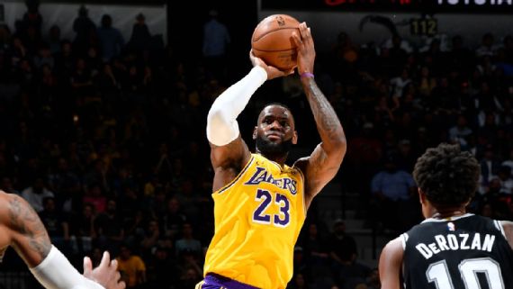 Lebron James Says Spurs Scheme Is One Reason Why My Jump Shot Is