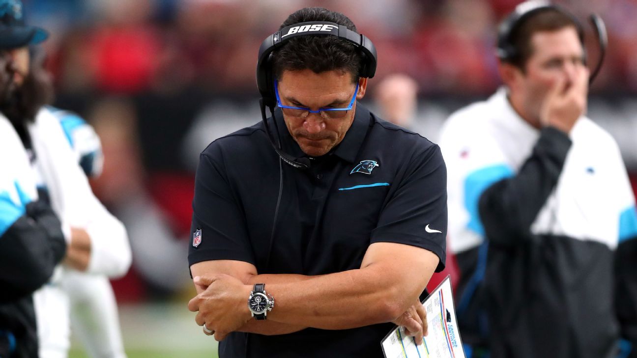 Ron Rivera fired by Carolina Panthers after nearly 9 years