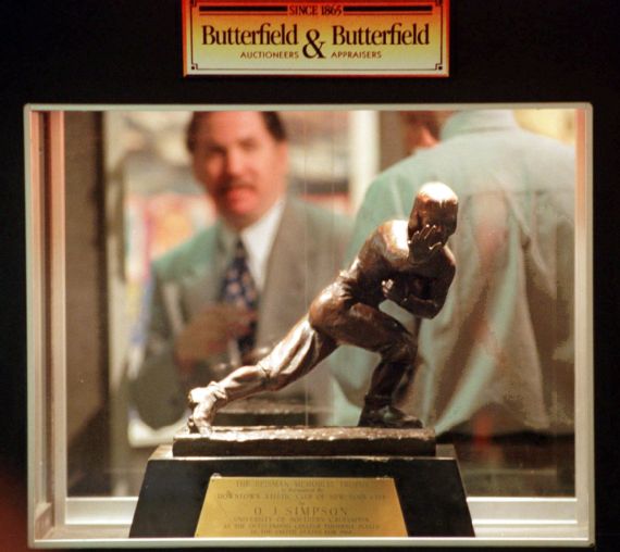 The Strange But True Tales Of O J Simpson S Two Heisman Trophies