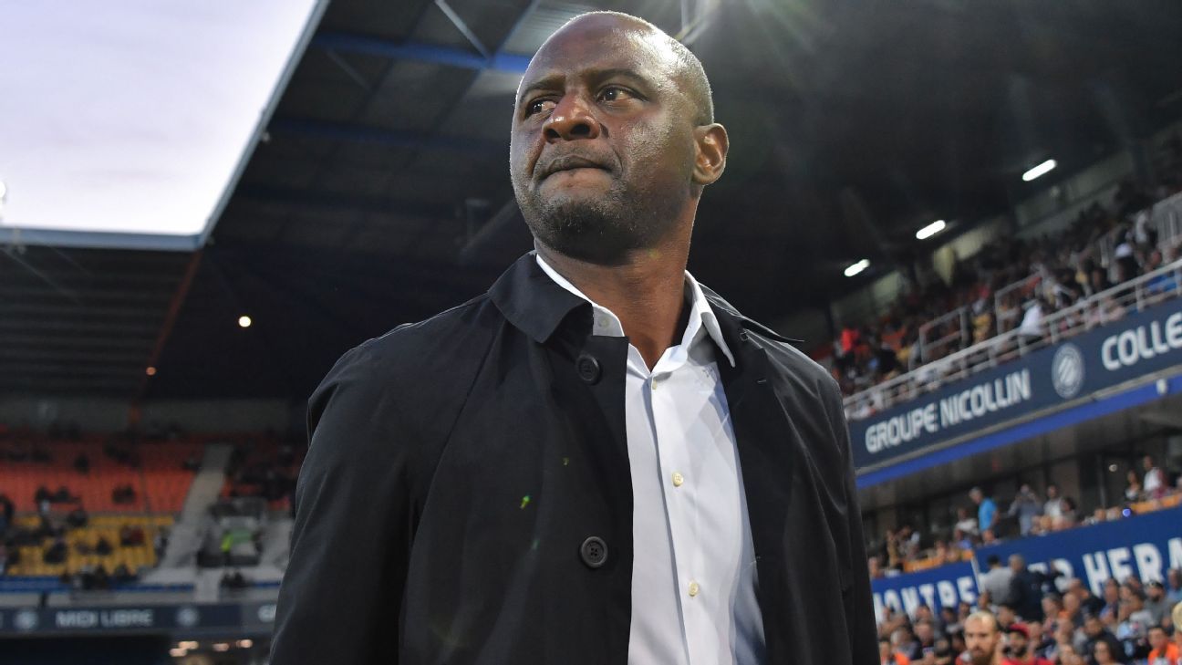 Patrick Vieira to Crystal Palace: Ex-NYCFC boss, Arsenal legend replaces Roy Hod..