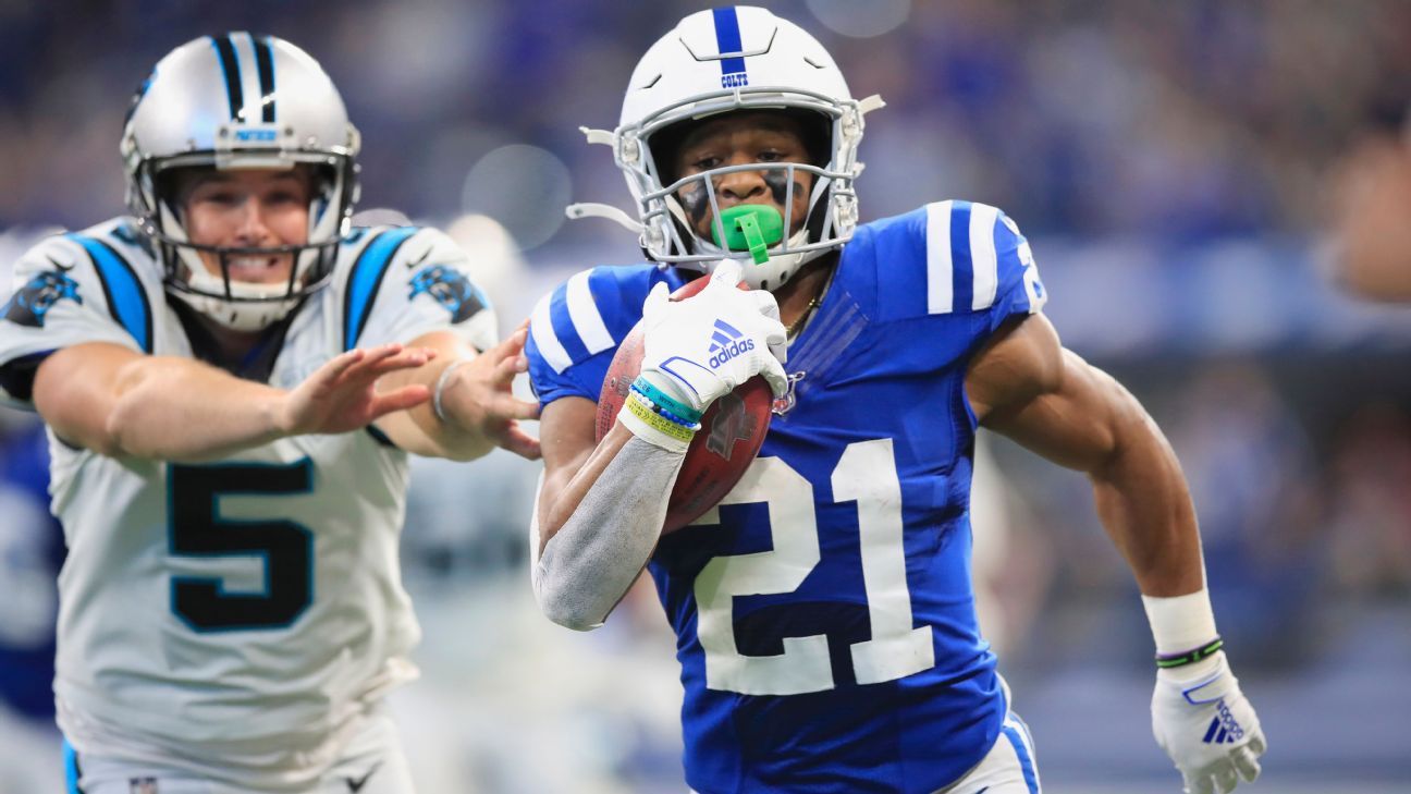 Fantasy Football: Draft Nyheim Hines Over Marlon Mack