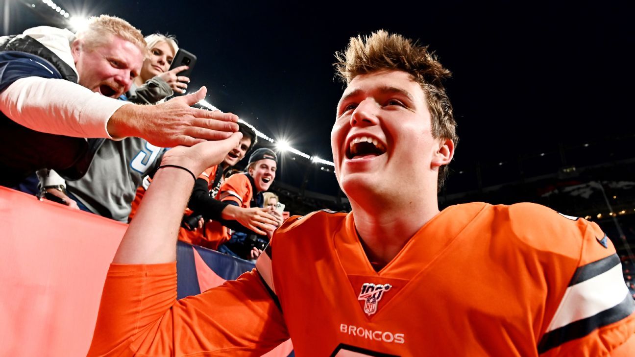 Denver Broncos Quarterback Competition Motivates Drew Lock 