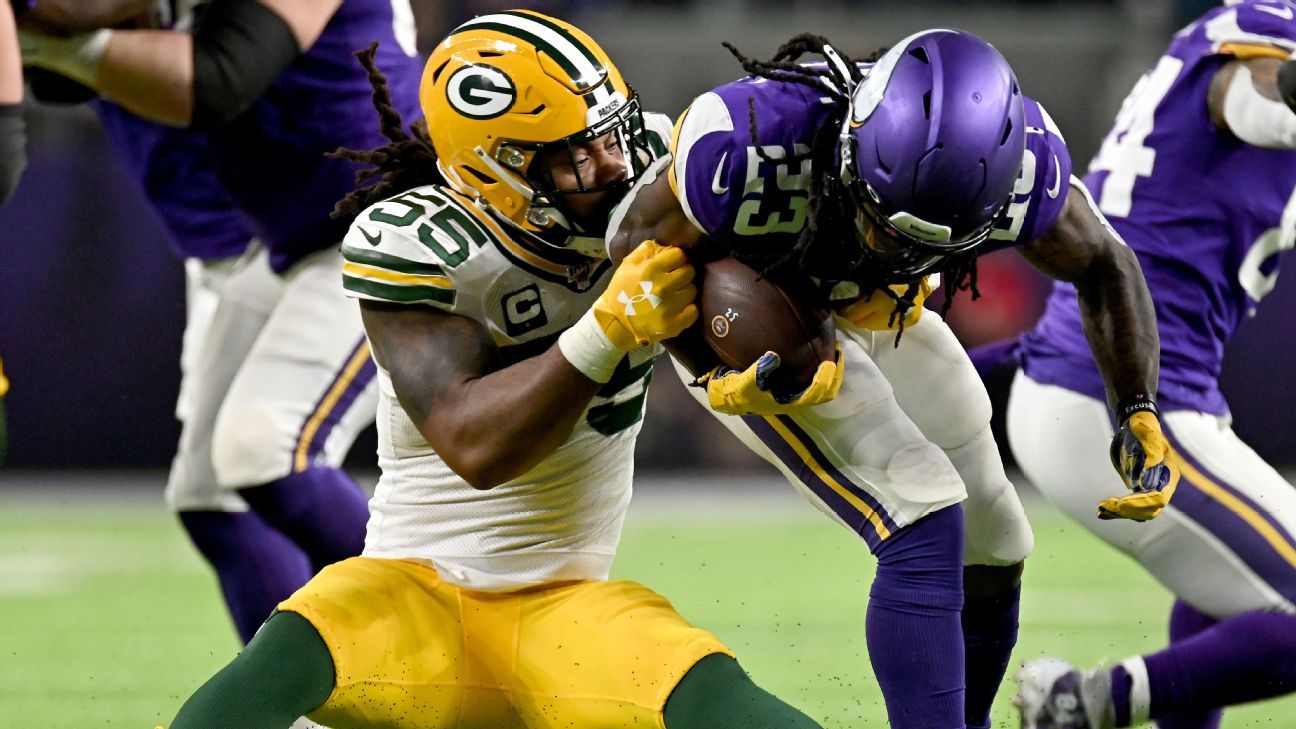 Za'Darius Smith's dominance key to Packers' win over Vikings and beyond -  ESPN - Green Bay Packers Blog- ESPN