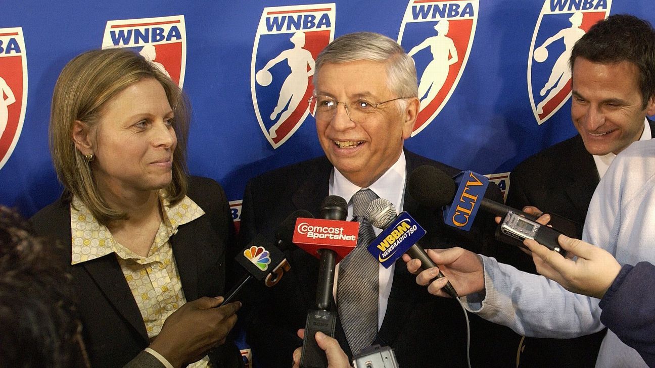 NBA at 75: David Stern launches game-changing WNBA in 1997