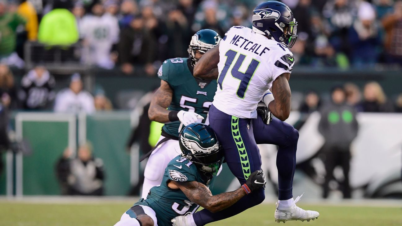 Quiet night from Seahawks rookie DK Metcalf is a reminder to scale back the  near-hysterical hype