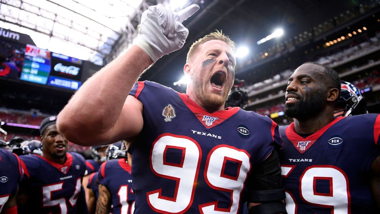 Watt to return for Texans in playoffs against Bills