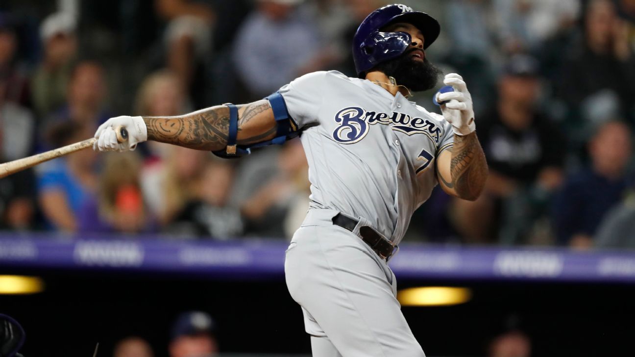 Eric Thames Stats, Fantasy & News