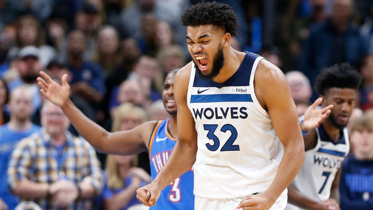 Karl-Anthony Towns Awkward Post Game Interview 😂 