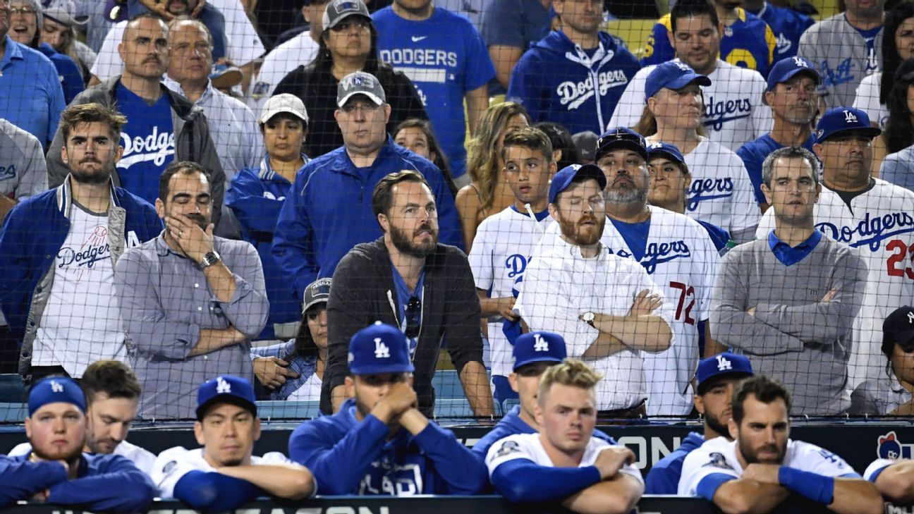 Los Angeles Dodgers fans and Dodger Stadium: It wasn't always like this