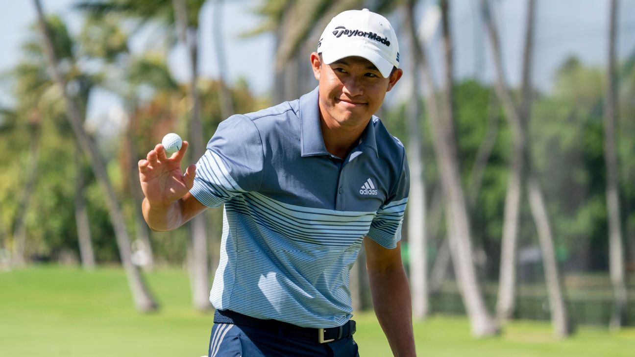 Collin Morikawa leads Sony Open after firstround 65