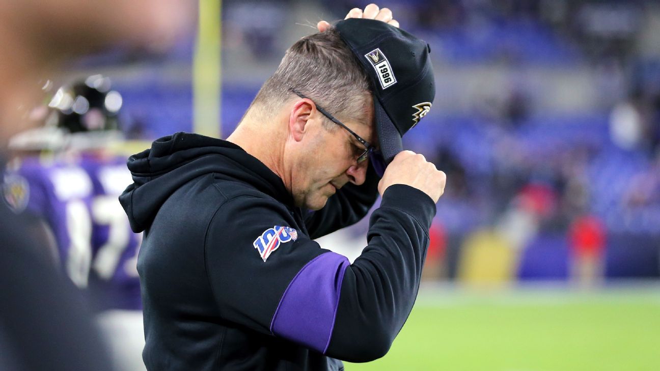 Ravens' John Harbaugh on Titans rematch: 'Previous games really have little  bearing' 