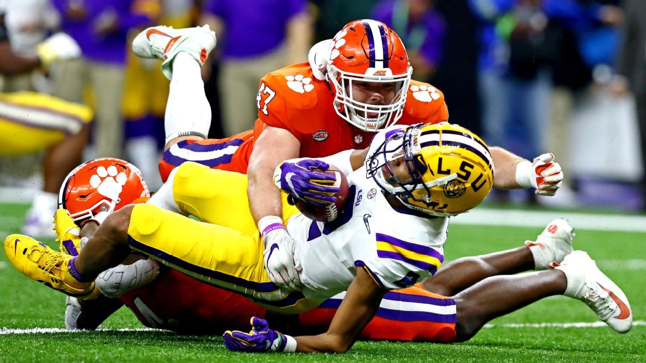 LSU smothers Clemson, 42-25, to seize college football's national