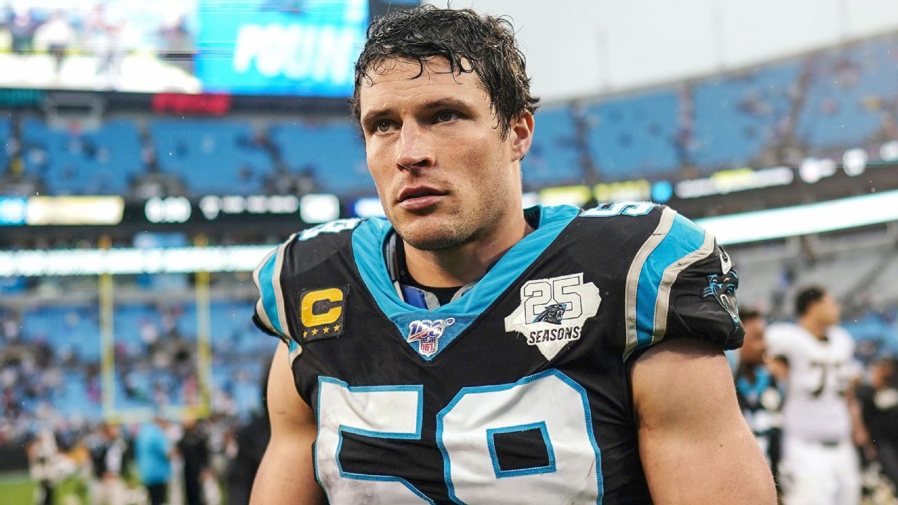 Carolina Panthers make Luke Kuechly highest-paid middle linebacker