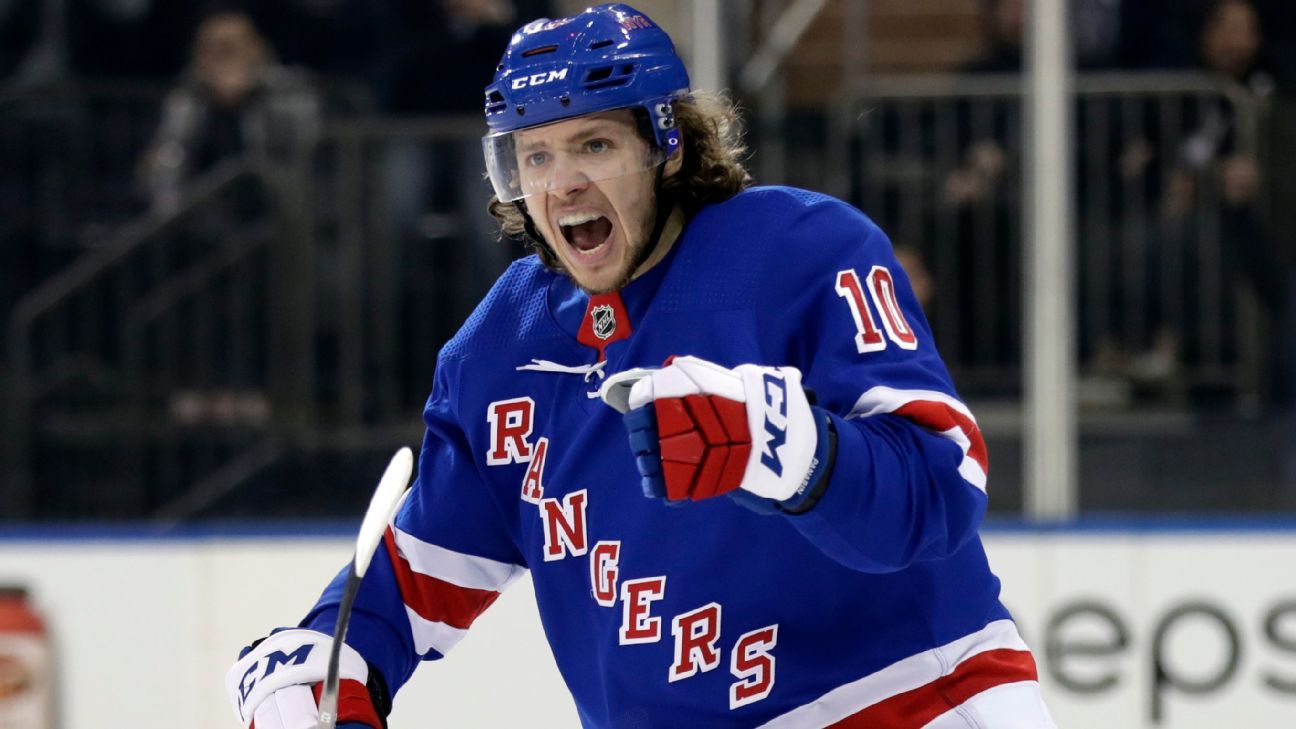 Artemi Panarin hits the ice with his new look : r/hockey