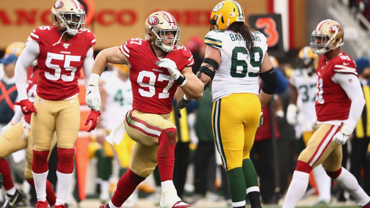 49ers' dominant defensive line set the tone for dramatic turnaround