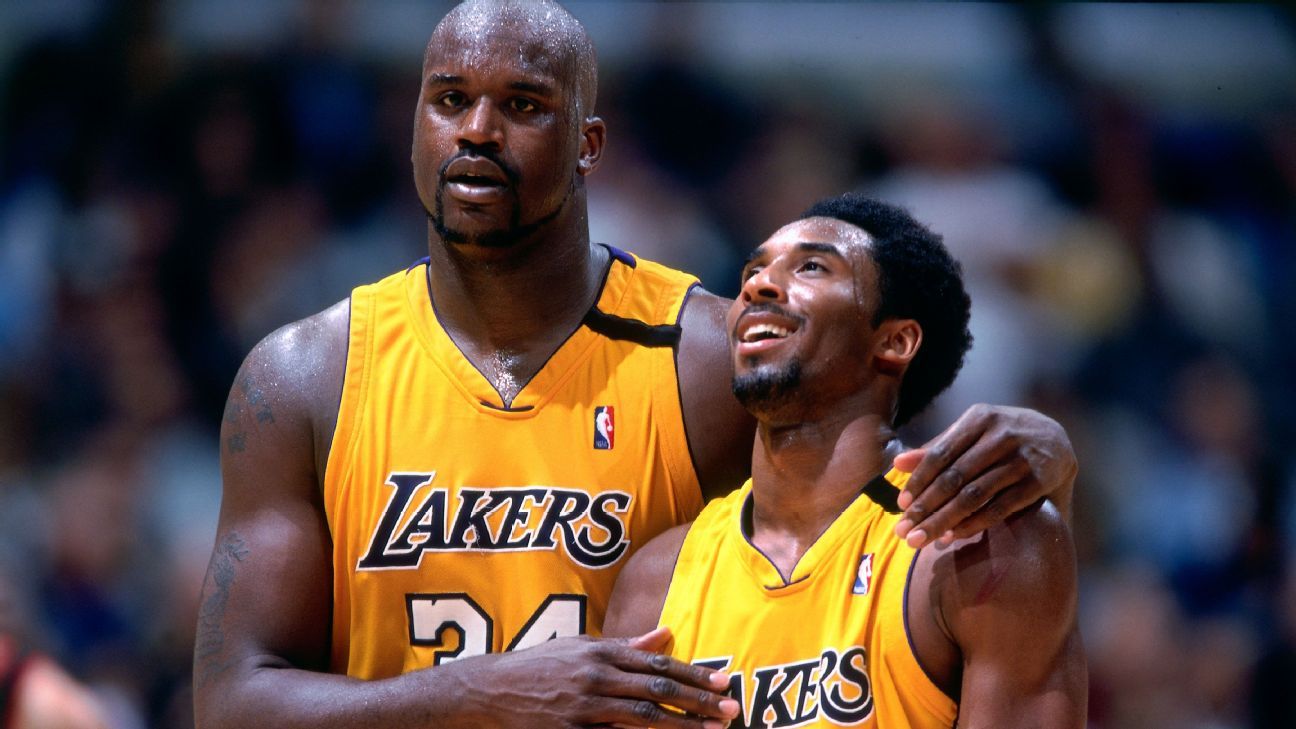 Old rivals and mates, Kobe Bryant, Shaquille O'Neal, dance again
