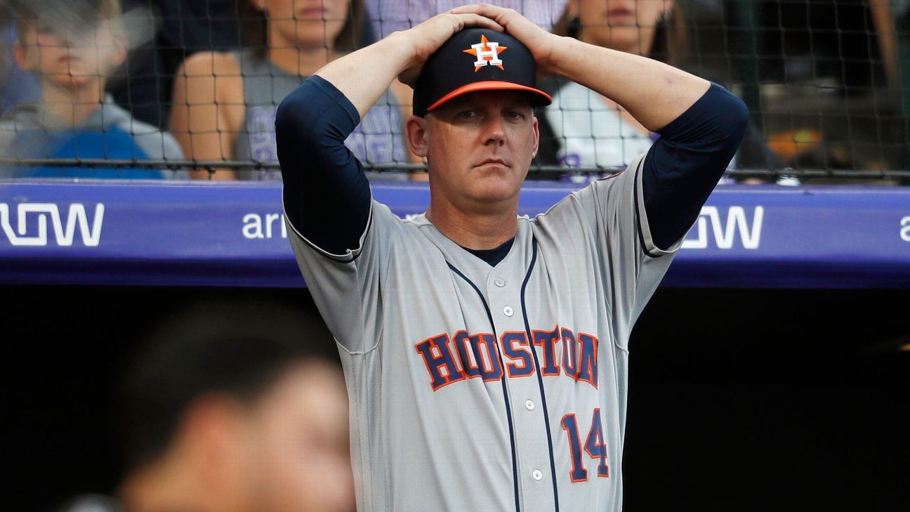 AJ Hinch: Whether Astros' 2017 World Series Win Over Dodgers Is Tainted Has  Individual 'Conclusions