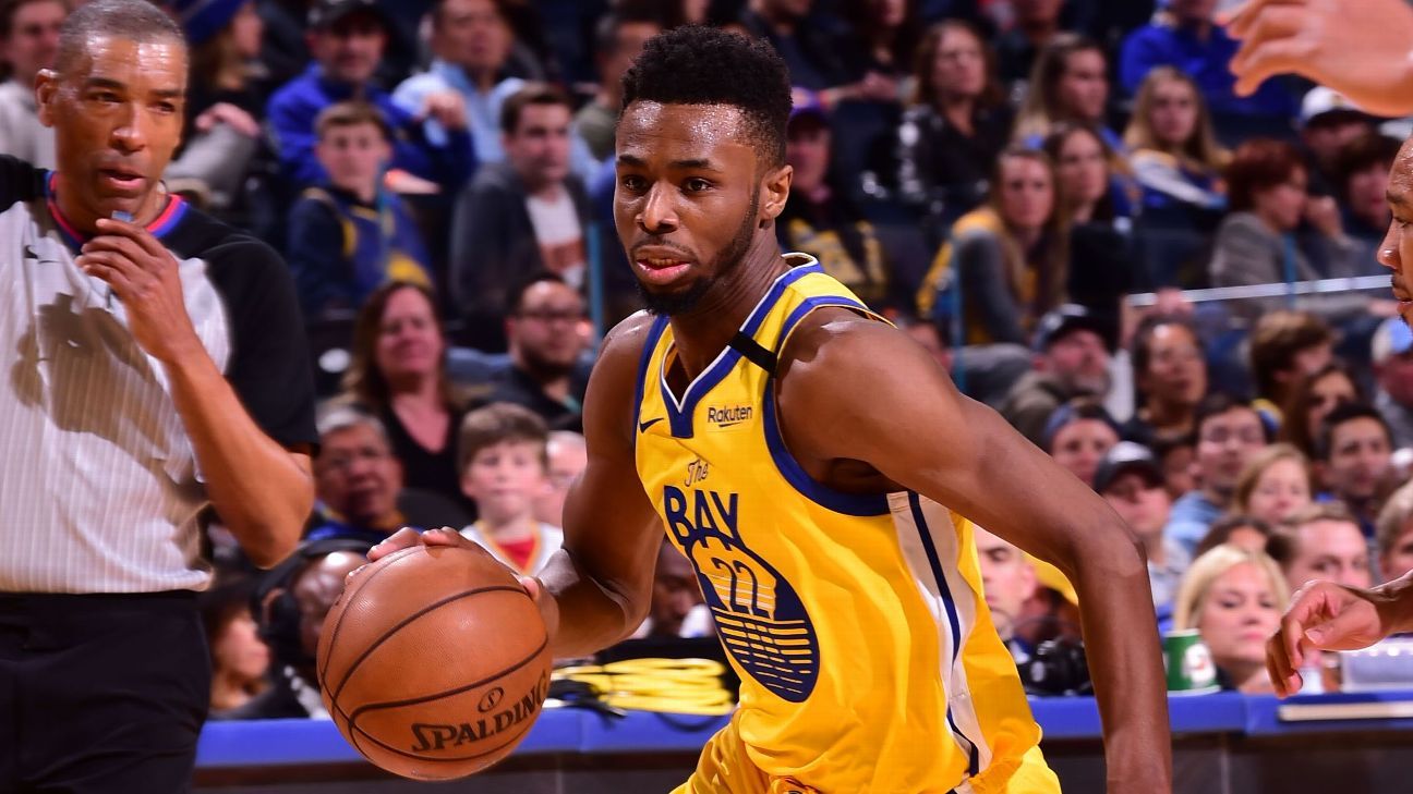 Andrew Wiggins scores 24 points in debut with Warriors - ESPN