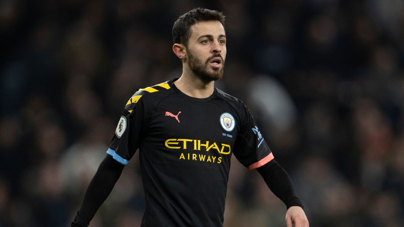 Bernardo Silva diz que City decepcionou na Premier League e fala da 'sorte' do Liverpool: 'Tem ...