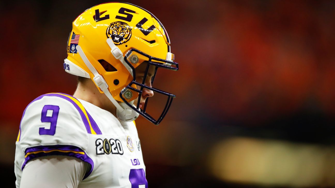 Mel Kiper Jr. names SEC-heavy top 10 prospects for 2020 NFL Draft